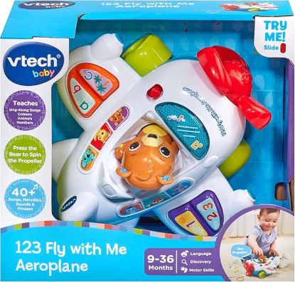 Picture of VTech Baby 123 Fly with Me Aeroplane