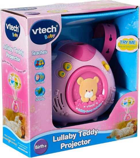 Picture of Vtech Lullaby Teddy Projector for Babies - Pink
